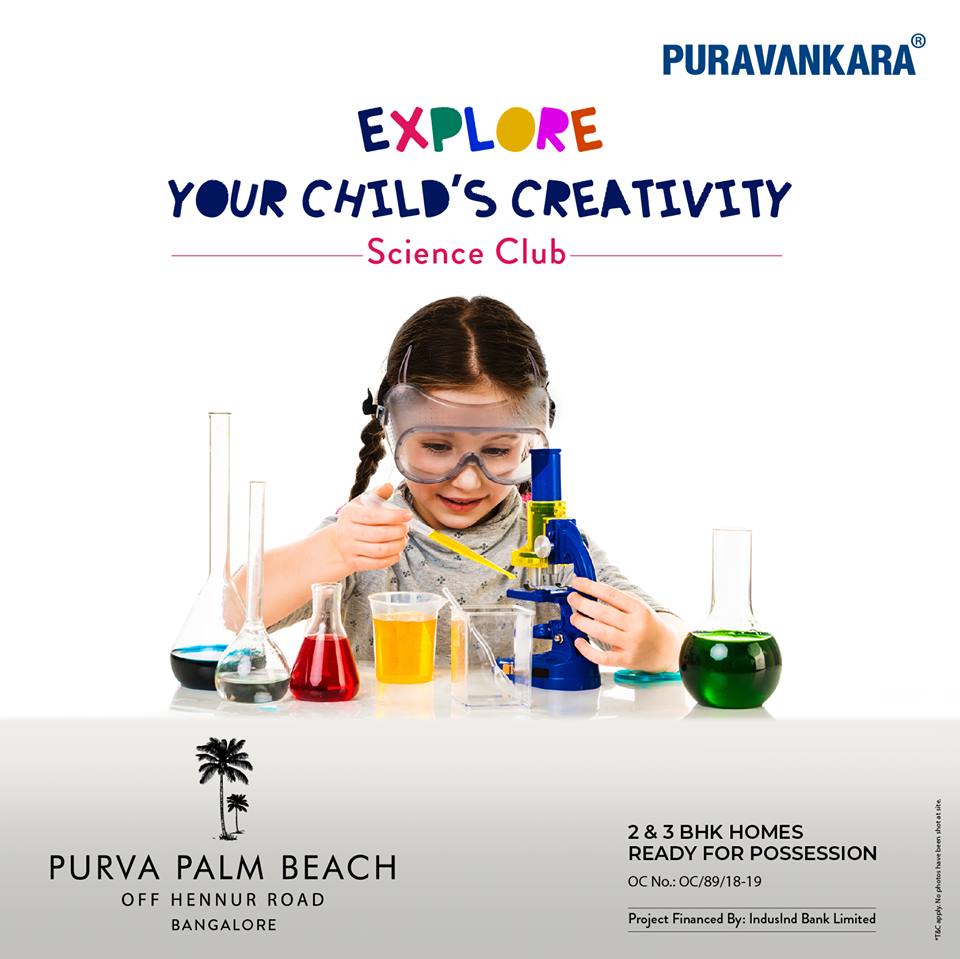 Experience Science club at Purva Palm Beach, Bangalore Update